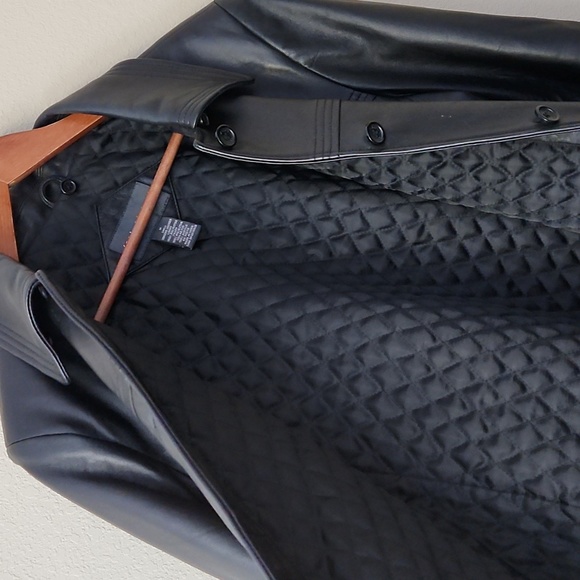 Lux Leather Coat - Picture 8 of 11